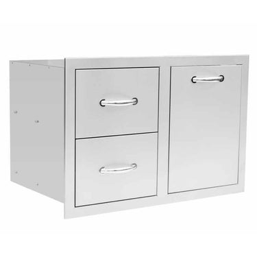 Summerset 33" 2-Drawer & Vented LP Tank Pullout Drawer Combo