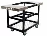 Cart Base with Basket and SS Side Shelves for JR 200