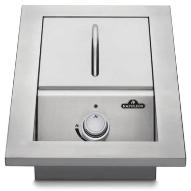 Built-in 500 Series Single Range Top Burner, Stainless Steel Cover