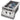 Built-in 500 Series Inline Dual Range Top Burner, Stainless Steel Cover