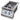Built-in 700 Series 12" Inline Dual Range Burner Propane, Stainless Steel
