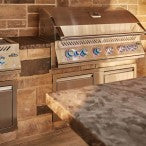 Built-In 700 Series 18" Dual Infrared Burner Natural Gas, Stainless Steel