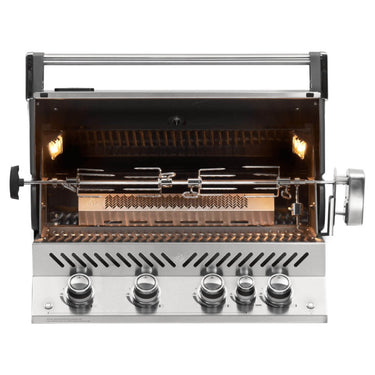 Built-in Prestige PRO™ 500 Propane Gas Grill Head with Infrared Rear Burner, Stainless Steel