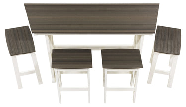 Belmar Balcony Table Counter w/ Extended Angle Top