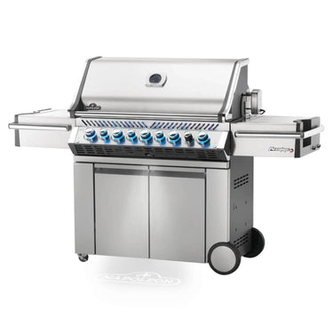 Prestige PRO™ 665 Propane Gas Grill with Infrared Rear and Side Burners, Stainless Steel