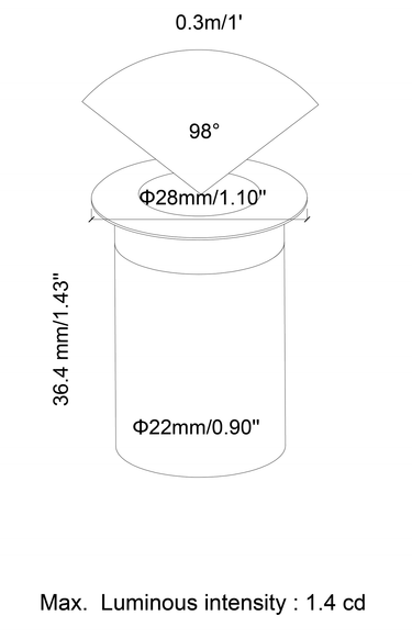 RUBY MINI-Stainless Steel Ring