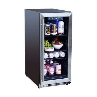 Summerset 15" Outdoor Rated Fridge w/Glass Door