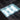 6 x 9 luces alimentadas por energía solar