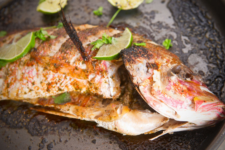 Grilled Red Snapper with Green Beans and Lime – Alfresco Backyard