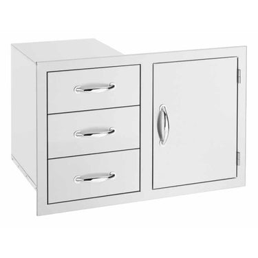Summerset 33" 3-Drawer & Access Door Combo