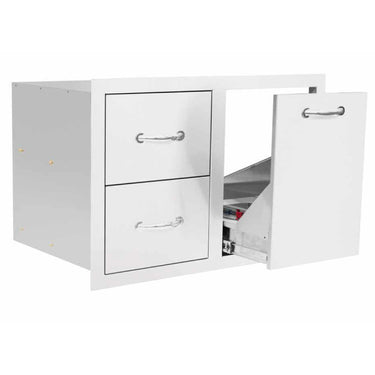 Summerset 33" 2-Drawer & Vented LP Tank Pullout Drawer Combo