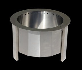 Opciones de fogata Harmony con inserto LUME en Arctic, Slate, Chocolate y Raven