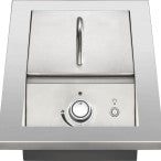 Serie 700 empotrada, estufa de gas natural de 10" con quemador superior, acero inoxidable 