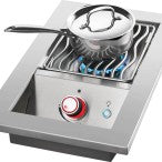 Serie 700 empotrada, estufa de gas propano de 10" con quemador superior, acero inoxidable 