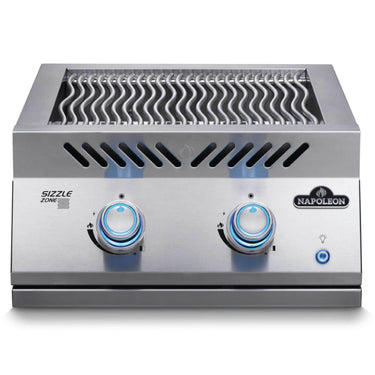 Built-In 700 Series 18" Dual Infrared Burner Propane, Stainless Steel