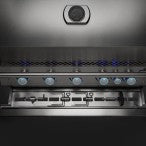 Serie 700 empotrada de 38" con quemador trasero infrarrojo a gas natural, acero inoxidable