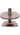 Metal pedestal base on a white background