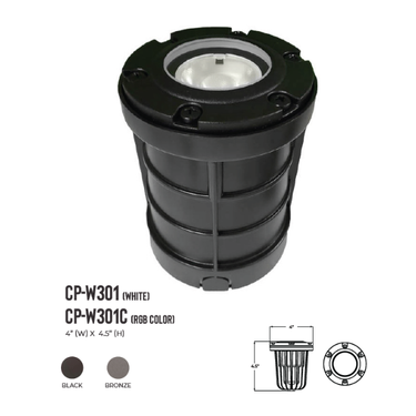 CPRO CP-W301 - 10W In-Ground Well Lights