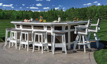 Tacoma Bar 20" Bar ht (Upper Panel Opt. Add $30)