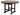 Westbrook 58” Table Counter