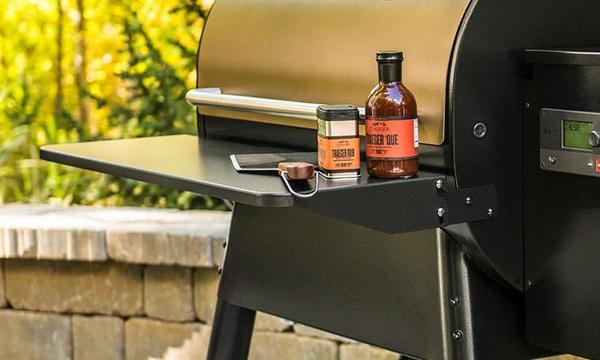 thumbnail image 2 of Traeger BAC564 Front Folding Shelf For PRO 780 & IRONWOOD 885 Grills - Extra Prep Space 2 of 14