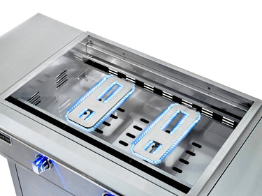 Estación de plancha para hibachi Paradise Grills HSL 32 con carrito (propano)