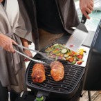 TravelQ™ PRO285E Portable Electric Grill, Black