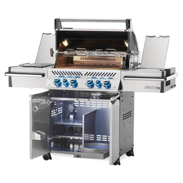 Prestige PRO™ 500 Propane Gas Grill with Infrared Rear and Side Burners, Stainless Steel