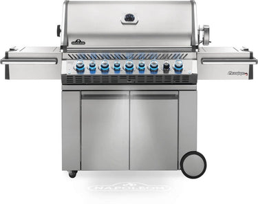 Prestige PRO™ 665 Propane Gas Grill with Infrared Rear and Side Burners, Stainless Steel