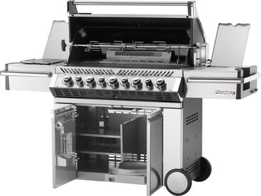Prestige PRO™ 665 Natural Gas Grill with Infrared Rear and Side Burners, Stainless Steel
