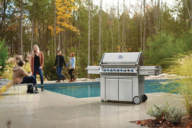 Prestige PRO™ 665 Propane Gas Grill with Infrared Rear and Side Burners, Stainless Steel