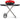 TravelQ™ 285X Portable Propane Gas Grill and Scissor Cart with Griddle, Red