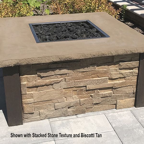 Nicolock Encore Gas Fire Pit - Alfresco Backyard