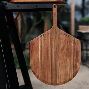 Acacia Wood Pizza Peel & Server XL