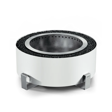 Luxeve 24" Smokeless Fire Pit with Lid