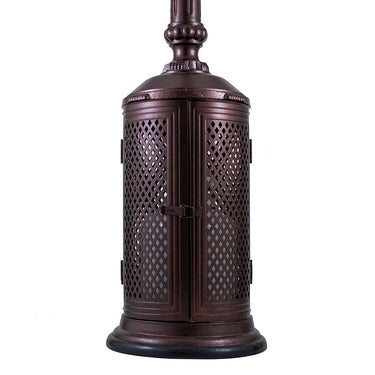 Antique Bronze "VINTAGE" cast aluminum PROPANE patio heater with push button ignition- 2 boxes