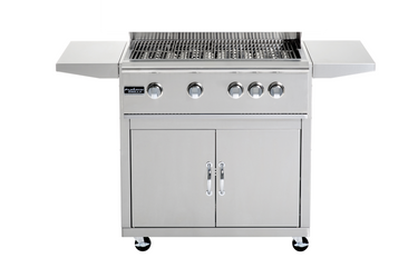 Paradise Grills Stainless Cart for Grill, Griddle or Cocktail Station