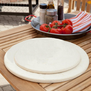Piedra para hornear, cerámica con acabado natural (16 in) para XL 400, LG 300, Kamado
