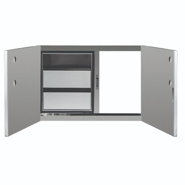 Summerset 36" 2-Drawer Dry Storage Pantry & Access Door Combo