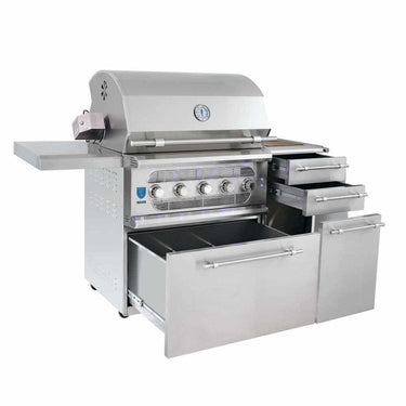 Carrito de parrillas fabricado en Estados Unidos para Muscle/Encore