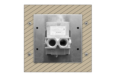 Armario de bloqueo Summerset para alojar temporizadores ESTOP1-0H y ESTOP2-5H.